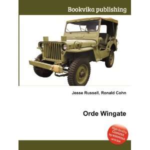  Orde Wingate Ronald Cohn Jesse Russell Books