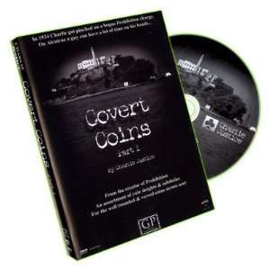  Magic DVD Covert Coins by Charlie Justice Toys & Games