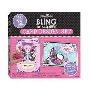    Fashion Angels Bling By Number Card Design Set Toys & Games