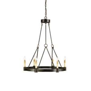   Currey & Company 9022 6 Light Chatelaine Chandelier