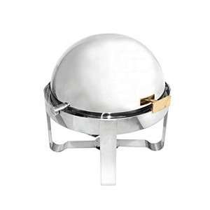  Thunder Group SLRCF0860 4 Qt Round Roll Top Chafer 