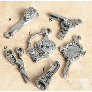 Spa Day metal charms (click to see all)