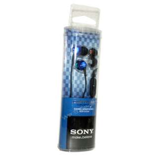 Sony EX Series MDR EX58V/BLU Earbud Headphones with Volume Control 