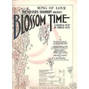  Sheet Music MSSRS Shubert Blossom Time 113 Everything 