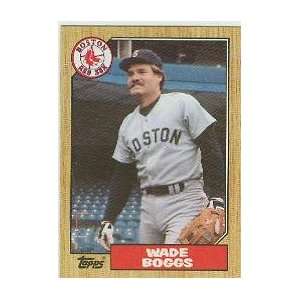  Wade Boggs 1987 Topps Card #150