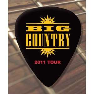  Big Country 2011 Tour Premium Guitar Pick x 5 Medium 