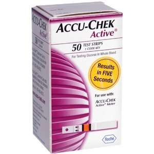  PACK OF 3 EACH ACCU CHEK ACTIVE TEST STRIPS 50EA PT 