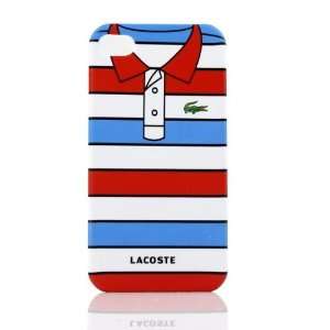  Lacoste T SHIRT Case for Iphone 4 + 1 SCREEN PROTECTOR 