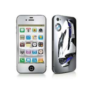 Iphone 4 BMW Vinyl Skin Kit Fits 4th Generation Apple Iphone Decal 