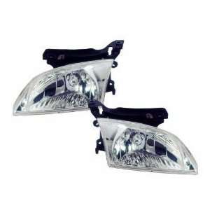 Chevy Cavalier Headlights Headlamps OE Style Replacement Driver 