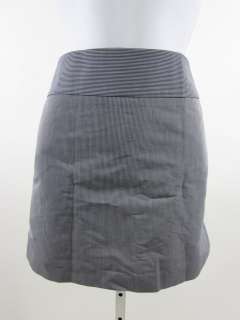 NWT CHAIKEN Blue Striped Knit Kilt Mini Skirt Sz 8  