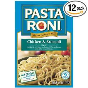 Pasta Roni Chicken & Broccoli Linguine Mix, 4.7 Ounce Boxes (Pack of 