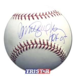  Ryne Sandberg Autographed Baseball with HOF 05 Inscription 