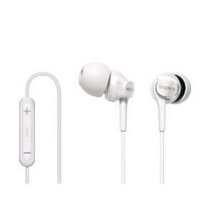 Sony In Ear Headphones for iPod / iPhone  MDR EX60IP W 