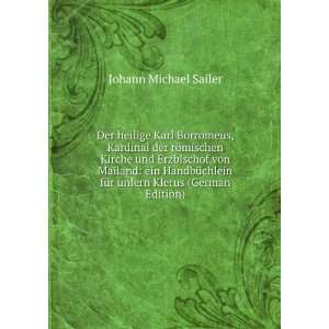   fÃ¼r unfern Klerus (German Edition) Johann Michael Sailer Books
