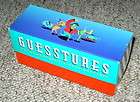 GUESSTURES Game Parts Pieces Full BOX of Game Cards MILTON BRADLEY 