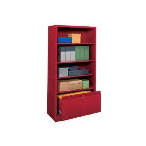  Sandusky File Bookcase with Four Shelves