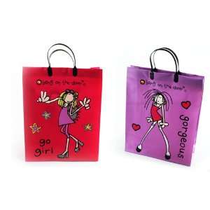  Bang on the Door 14 Plastic Shopping Bag (Set of 2 