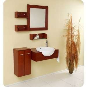   Mirror & Side Cabinet Finish / Faucet Style Brushed Nickel / Savio