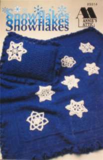 Snowflakes Annies Crochet Pattern Booklet  