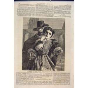  Guardian Elmore Lady Man Fine Art 1865 Print