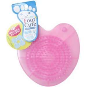  C Time Exfoliating Foot Sole Brushing Mat (Pink) Health 