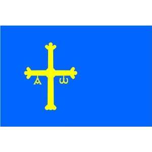 Asturias (Spain) 5ft x 3ft Polyester Flag