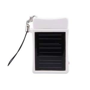  Solar Powered 500mAh External Rechargeable Battery Pack 
