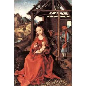  Hand Made Oil Reproduction   Martin Schongauer   32 x 48 