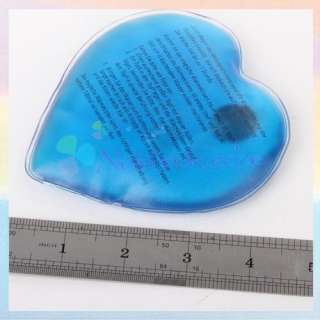 Magic Reusable Hand Warmer Instant Heat Pack Blue Heart  