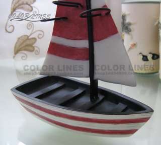 Summer Coco Sailboat Bathroom Accessory 5 pcs Set  