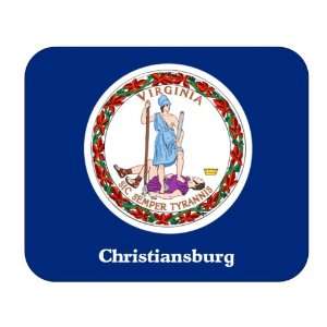  US State Flag   Christiansburg, Virginia (VA) Mouse Pad 