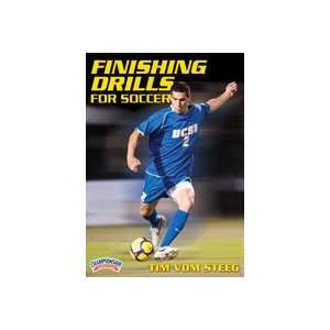  Tim Vom Steeg Finishing Drills for Soccer (DVD) Sports 