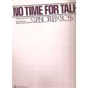  Sheet Music No Time For Talk Christopher Cross 129 