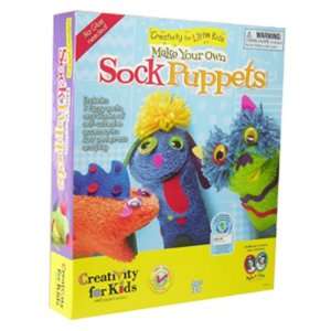    Creativity for Kids Make Your Own Sock Puppets Toys & Games