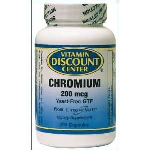  Chromium 200 mcg ChromeMate by Vitamin Discount Center 