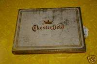 Old Liggett & Myers Chesterfield Cigarettes Tin Case NICE LOOK  