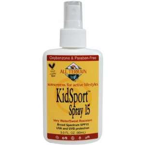  All Terrain Company   Kidsport Spray Sunscreen SPF 15   3 