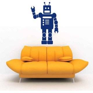 Robot Vinyl Wall Decal Sticker Graphic by LKS Trading Post