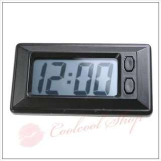 Add some functional style to your car with this classic digital clock 