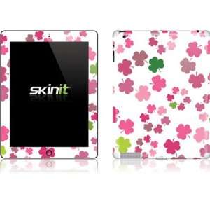  Shamrock Flowers   White skin for Apple iPad 2