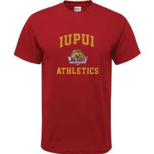   Jaguars Cardinal Red Youth Athletics Arch T Shirt