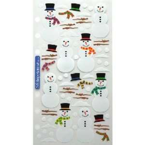  Snowmen Sticko Stickers SPBC04 
