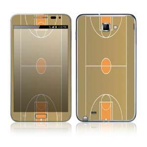   Galaxy Note Decal Skin Sticker   Basketball Field 
