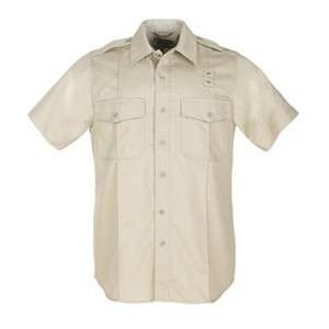   11 Tactical Womens 61159 PDU Short Sleeve Twill Class B Shirt  