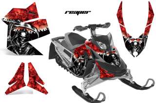   SLED DECAL MX Z GRAPHIC KIT SUMMIT SKIDOO REV XP 08 12 REAPER R  