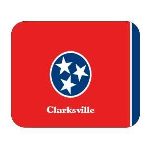  US State Flag   Clarksville, Tennessee (TN) Mouse Pad 