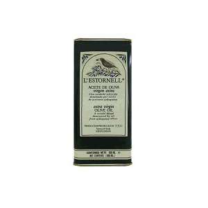 Estornell Organic Extra Virgin Olive Oil   16 oz. decorative tin 