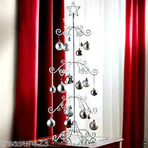   88 Metal Ornament Display Tree Holiday Indoor Christmas Decor  