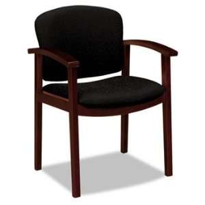  New   2111 Invitation Series Wood Guest Chair, Mahogany 